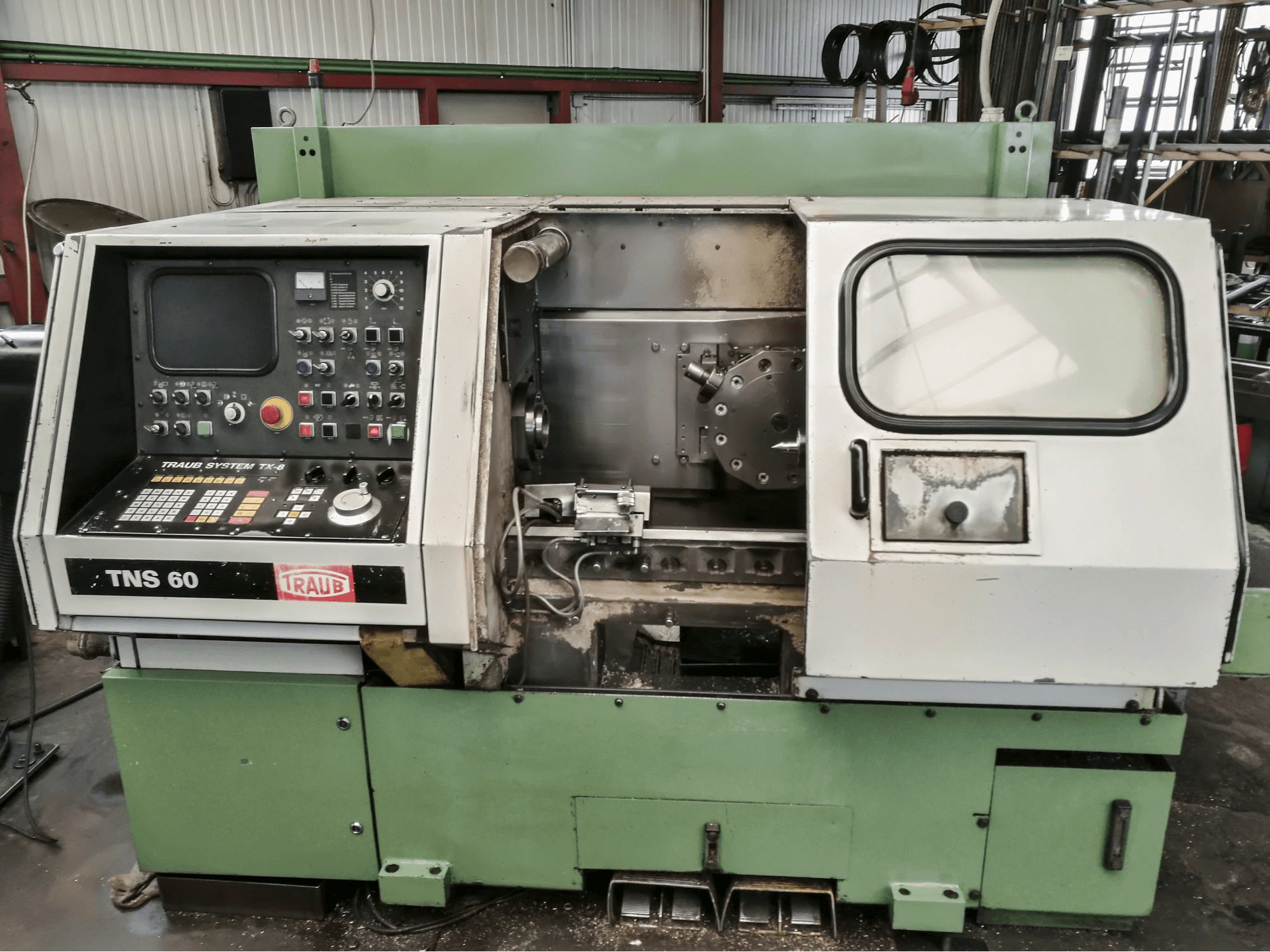 Mašīnas TRAUB TNS 60 pretskats