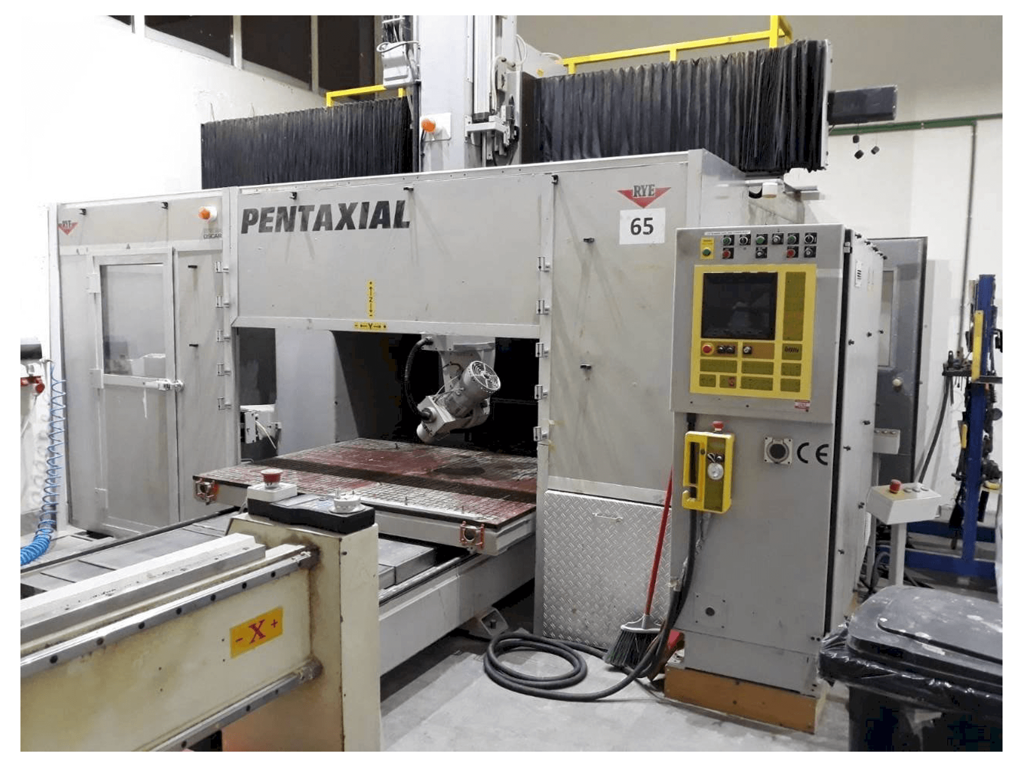 Mašīnas Rye Pentaxial 1710TP pretskats