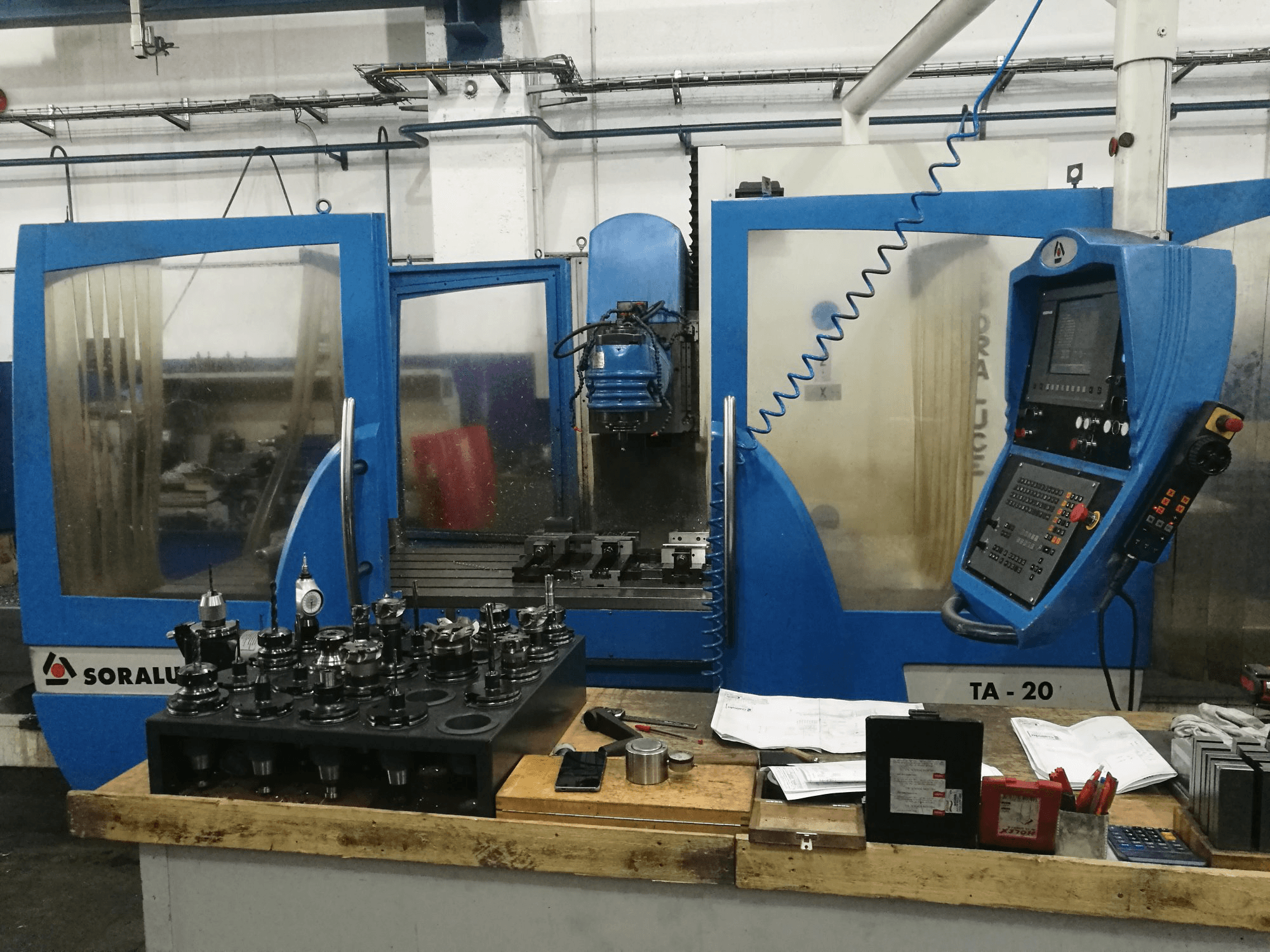 Mašīnas Soraluce TA-20 pretskats