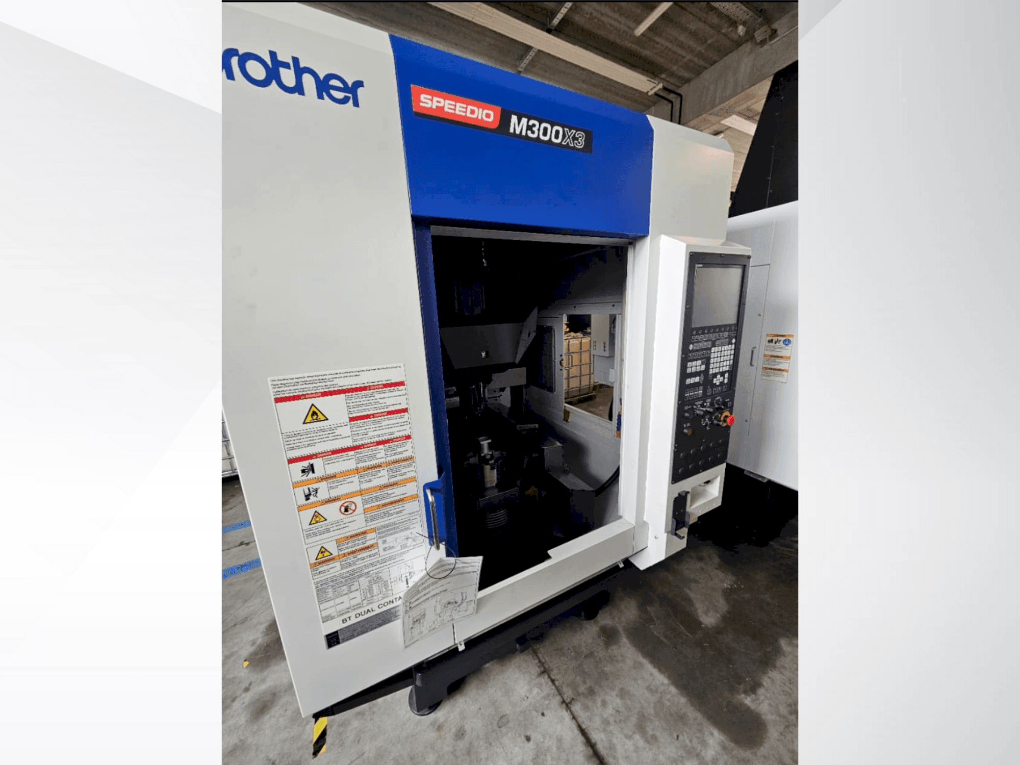 Mašīnas Brother Speedio M 300 X3 pretskats