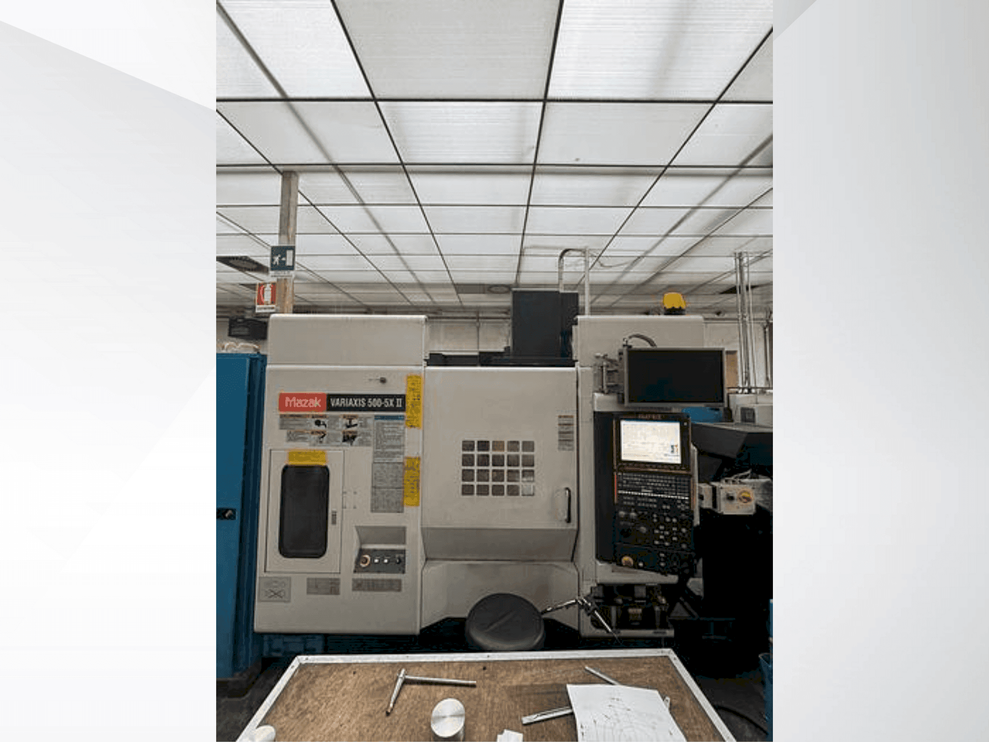 Mašīnas Mazak Variaxis 500-5X II pretskats