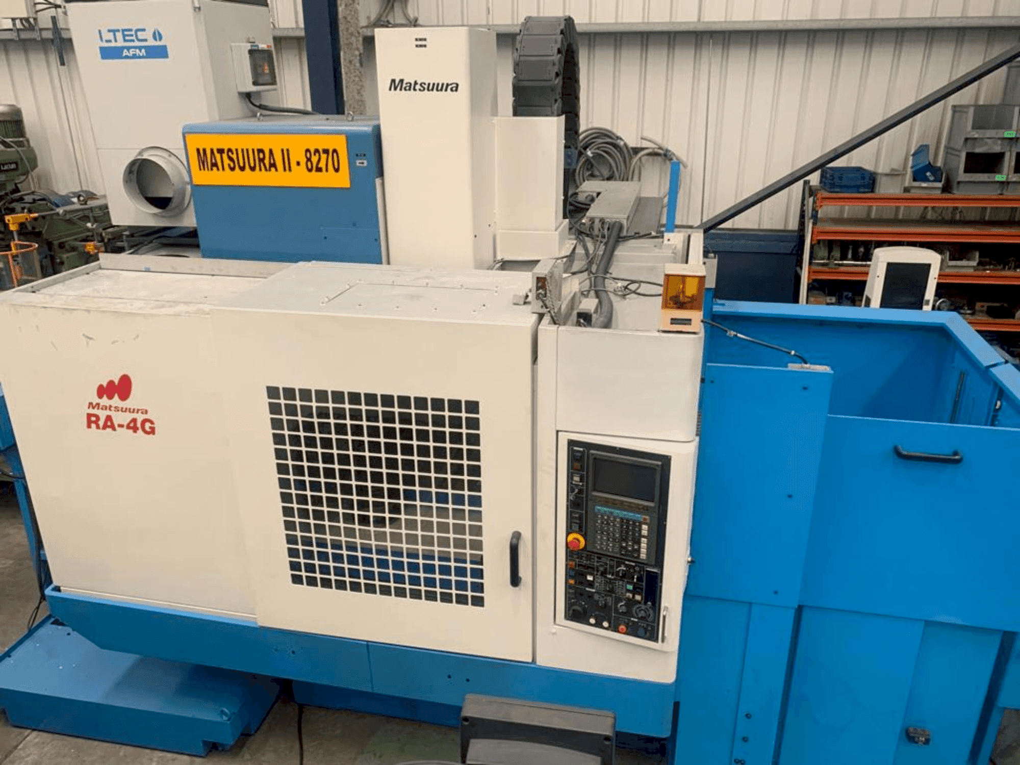 Mašīnas Matsuura RA-4G pretskats