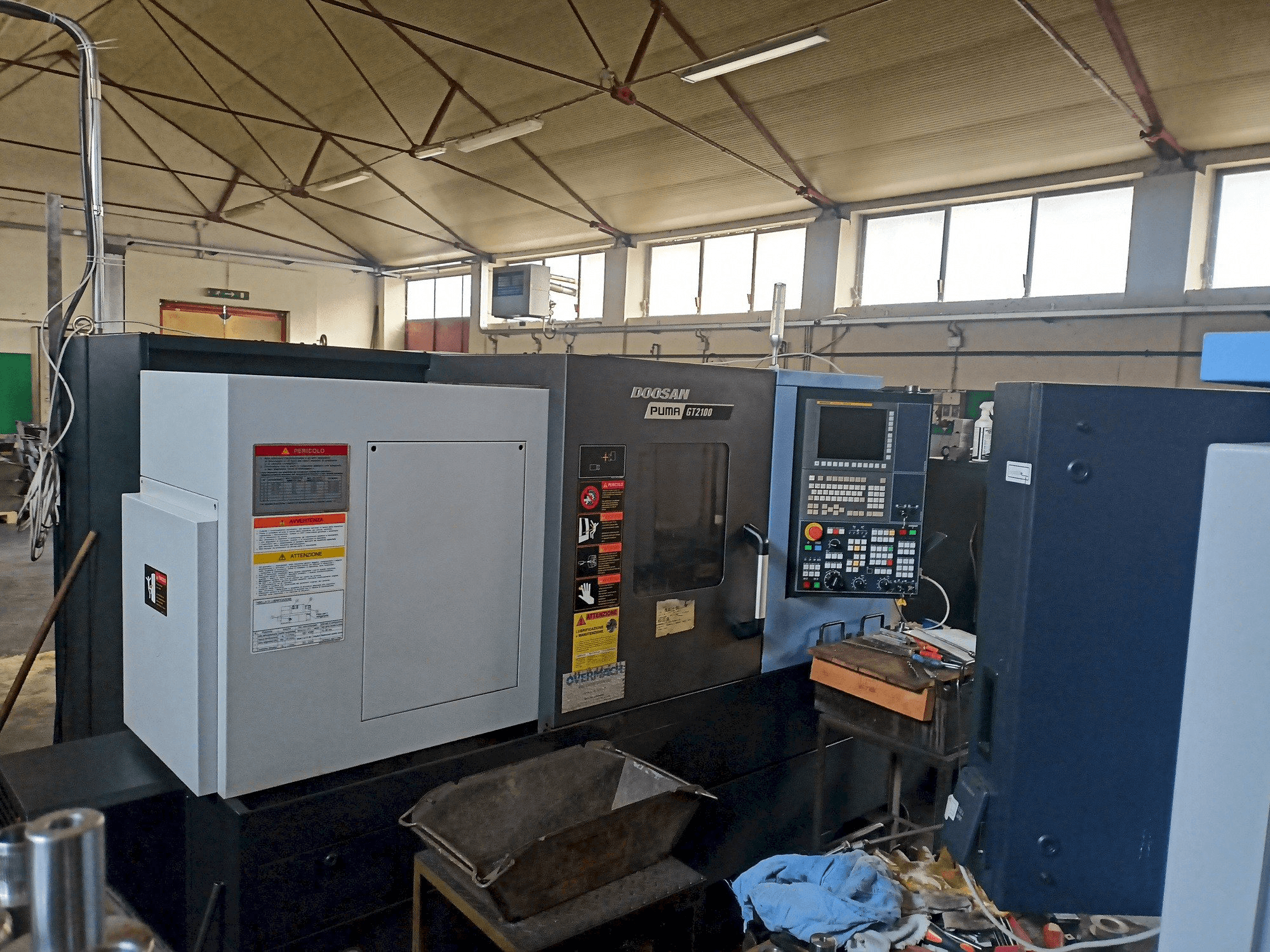 Mašīnas DOOSAN Puma GT2100 pretskats