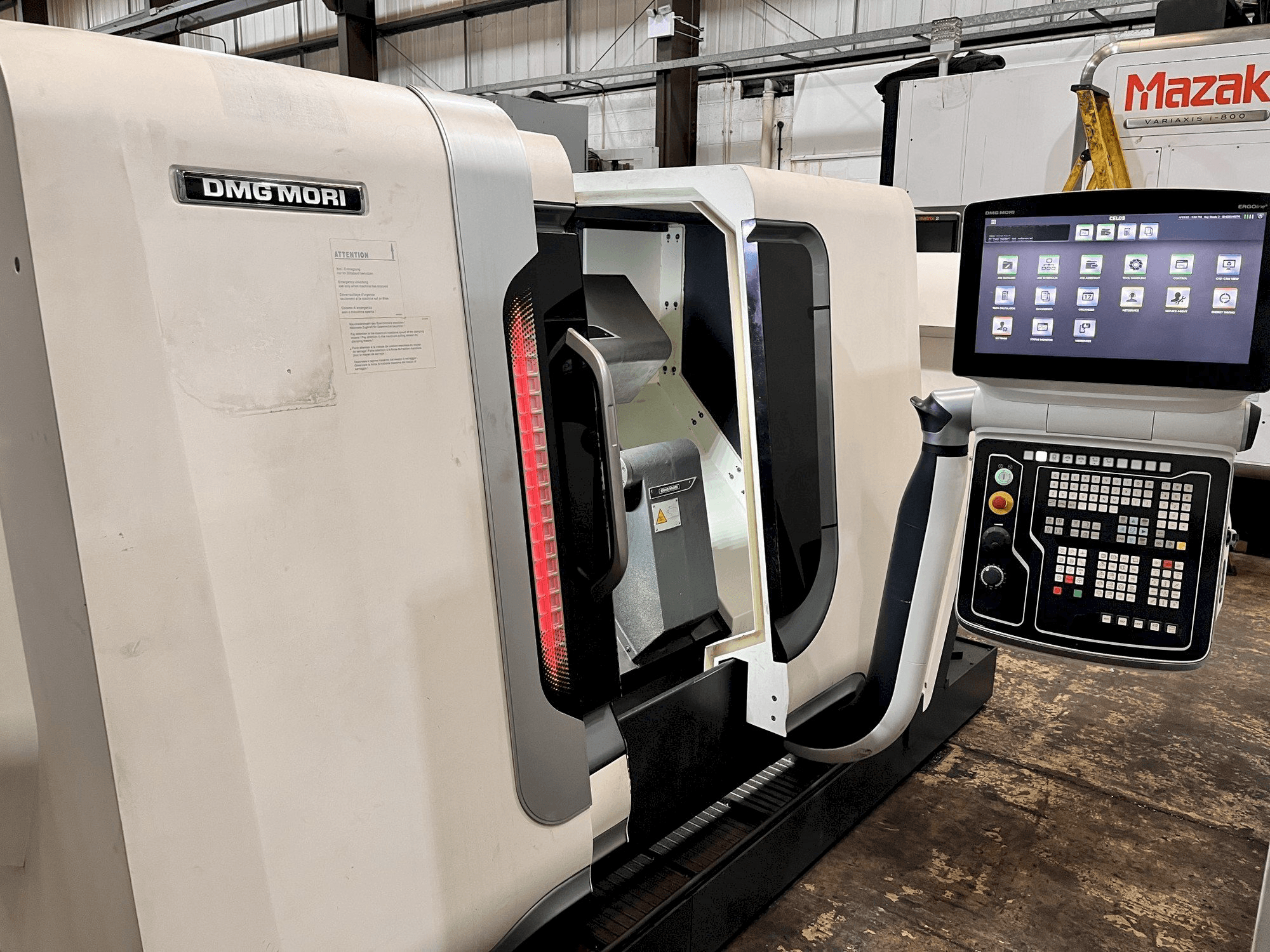 Mašīnas DMG CTX ALPHA 300 pretskats