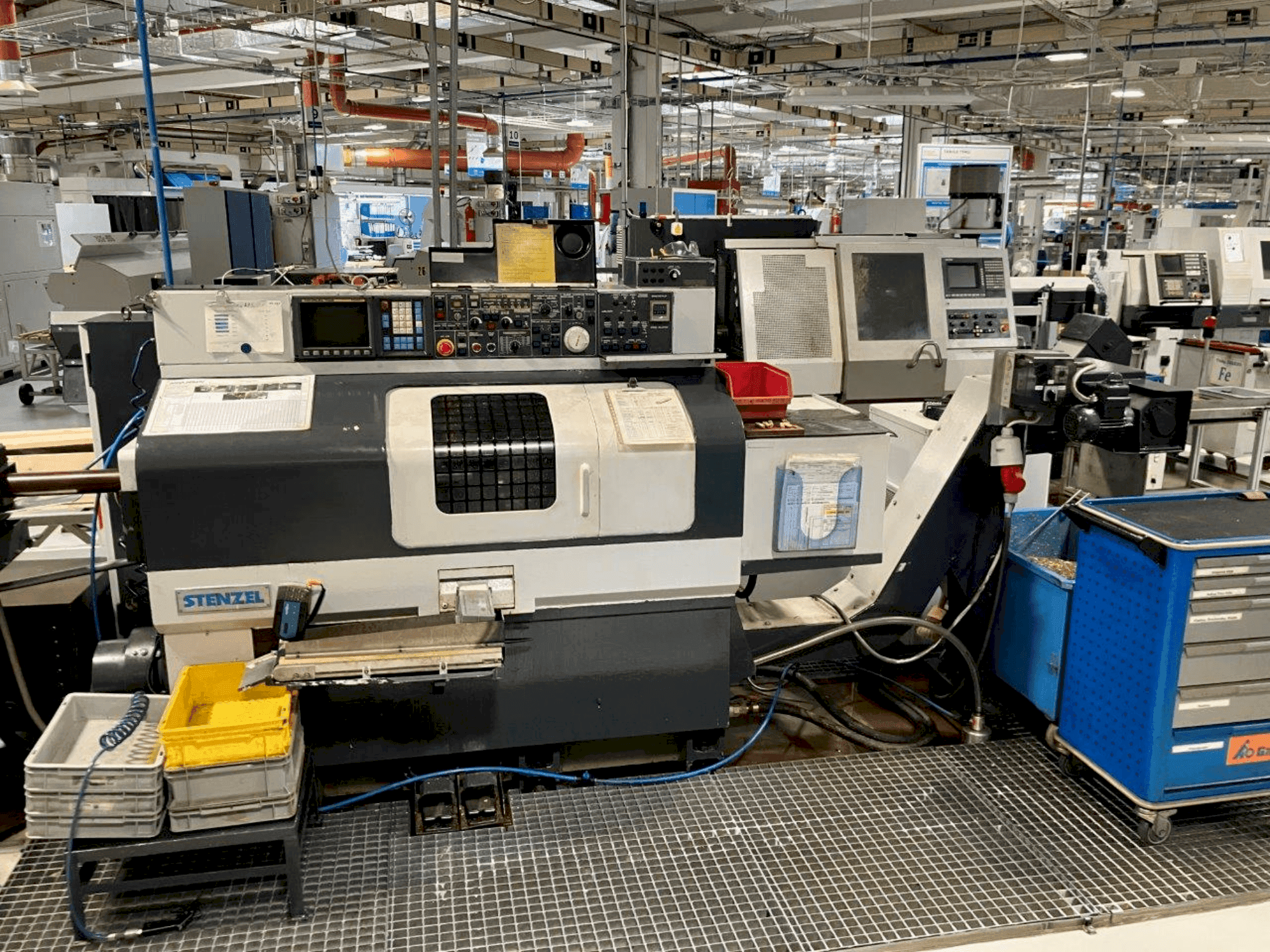 Mašīnas NAKAMURA TMC 15 pretskats