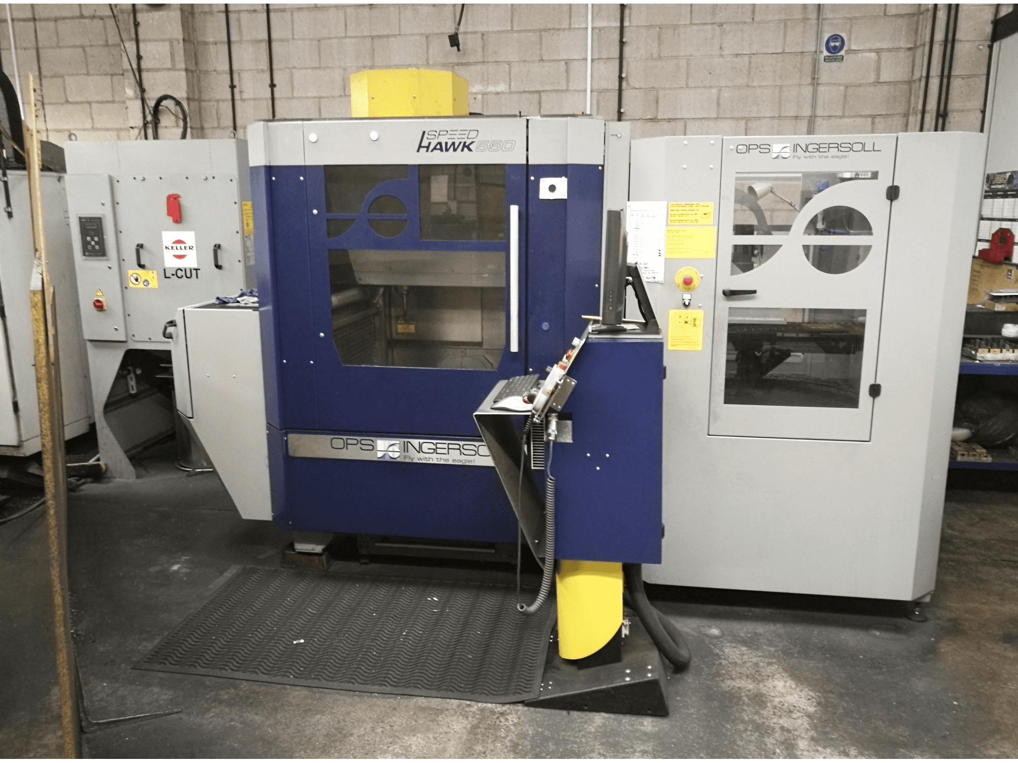 Mašīnas OPS-INGERSOLL Speed Hawk 550 pretskats