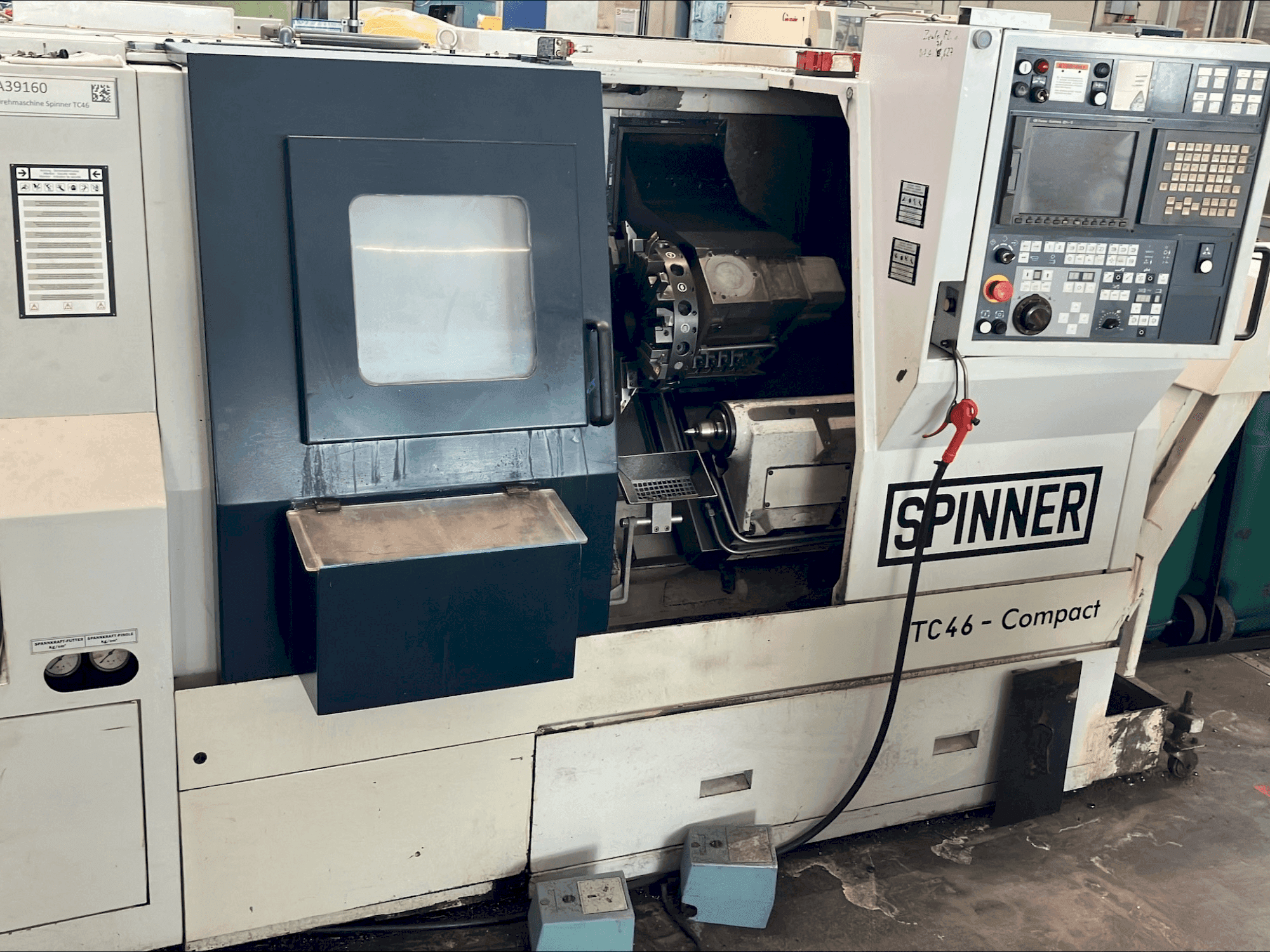 Mašīnas SPINNER TC46-COMPACT pretskats