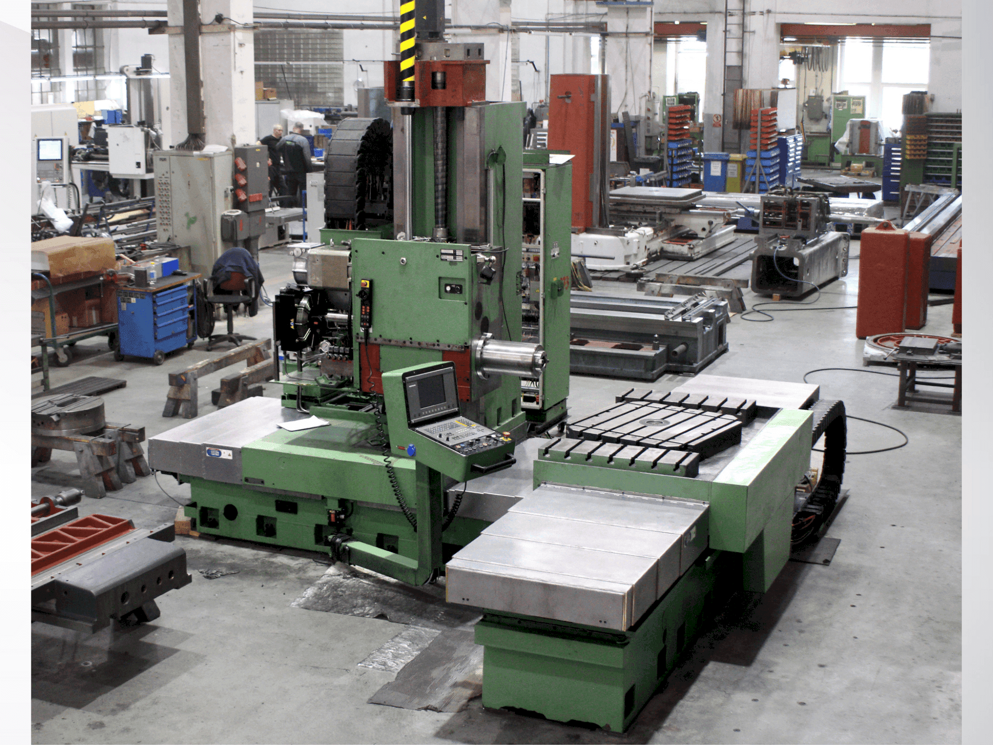 Mašīnas TOS WFQ 80 CNC pretskats