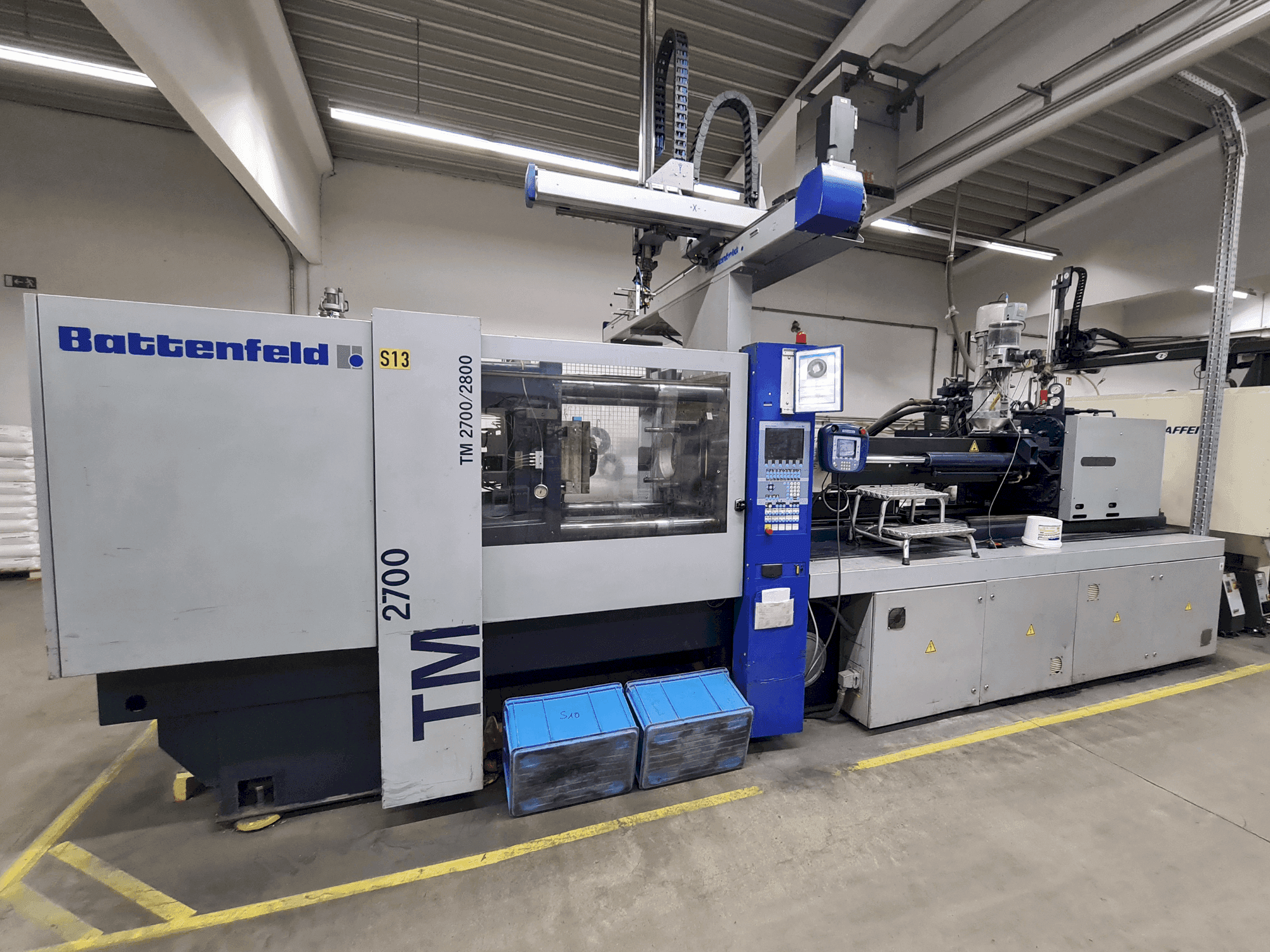 Mašīnas Battenfeld TM 2700/2800 pretskats