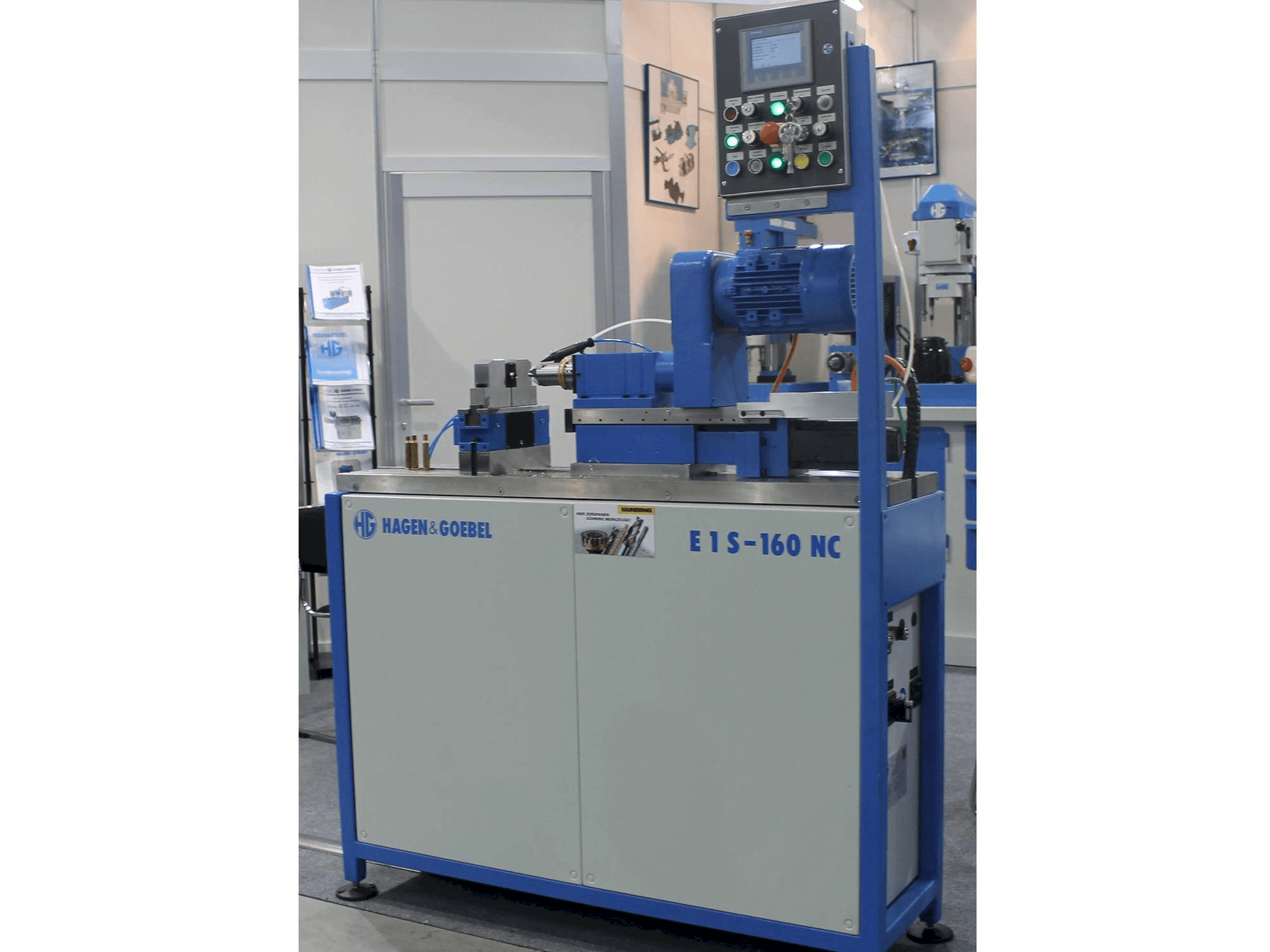 Mašīnas HAGEN&GOEBEL E 1 S – 160 NC pretskats