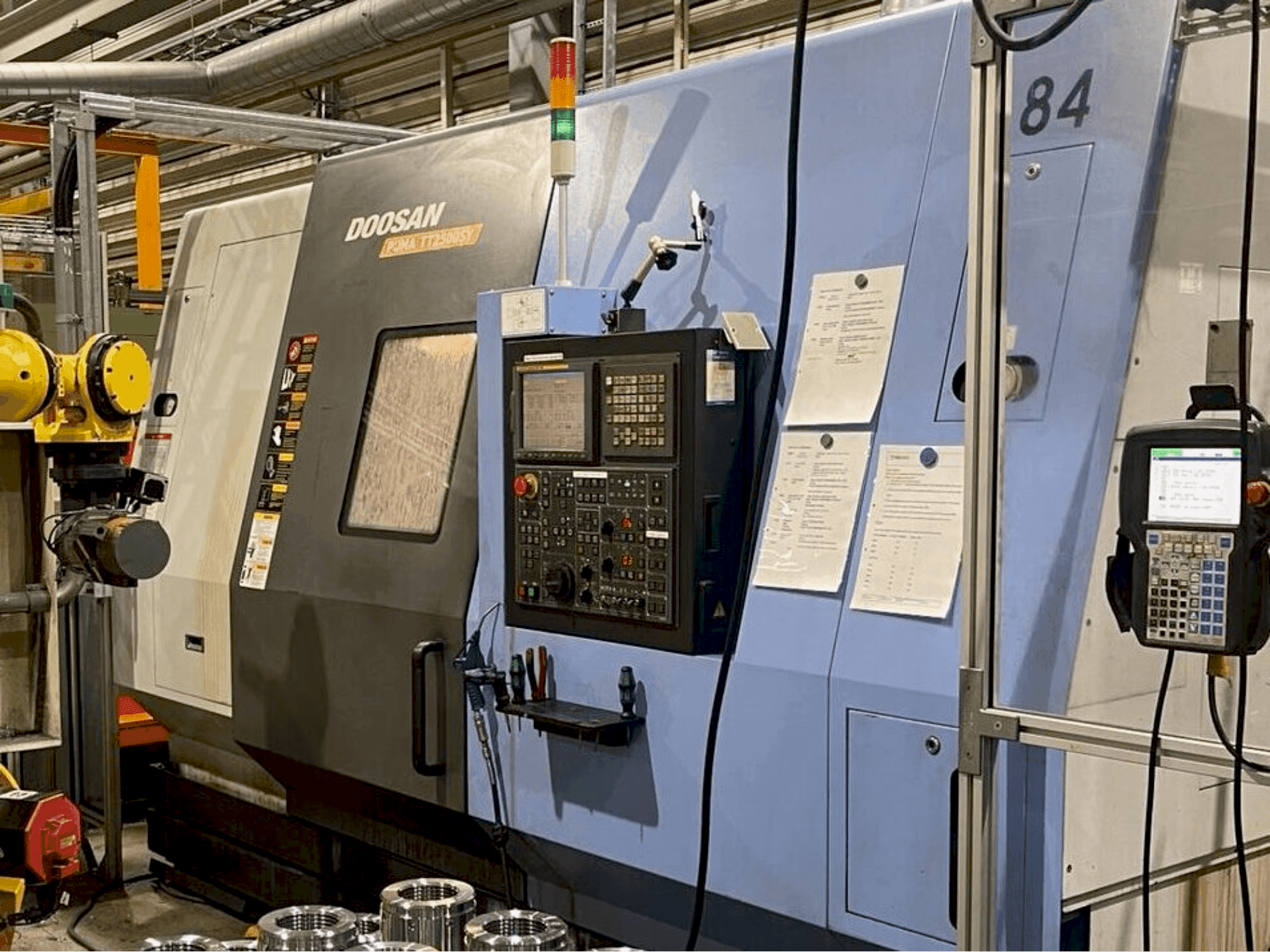 Mašīnas DOOSAN PUMA TT 2500 SY pretskats