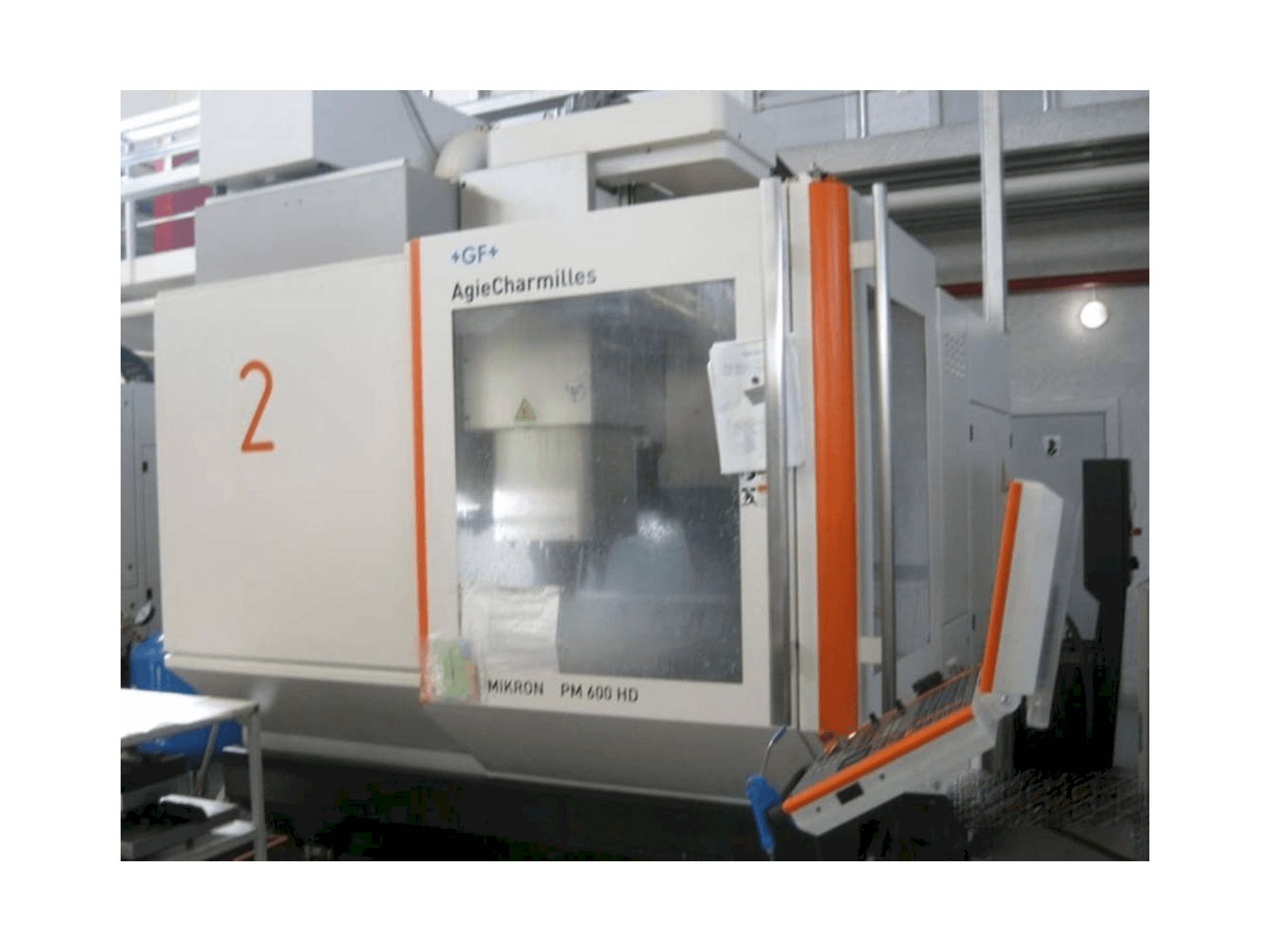 Mašīnas AgieCharmilles Mikron HPM 600 HD pretskats