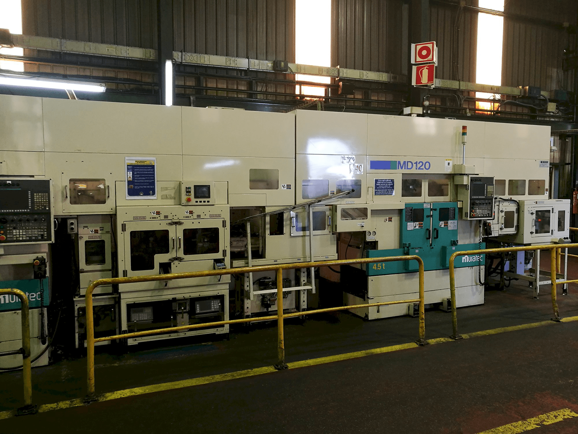 Mašīnas MURATA Muratec MD 120 pretskats