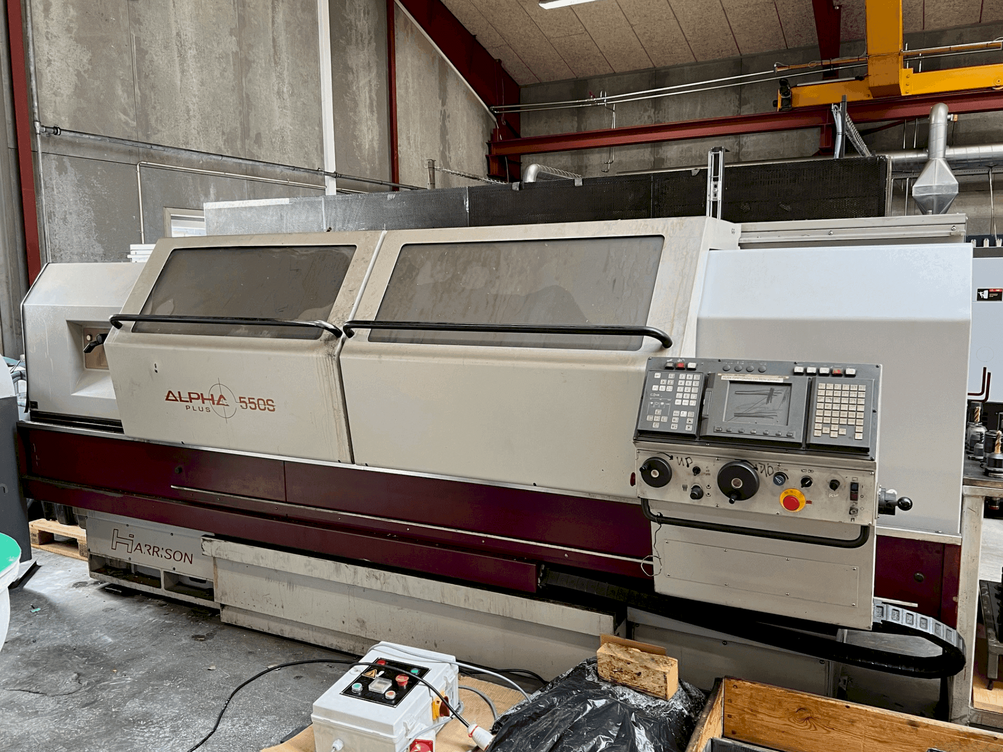 Mašīnas Harrison Alpha 550 S pretskats