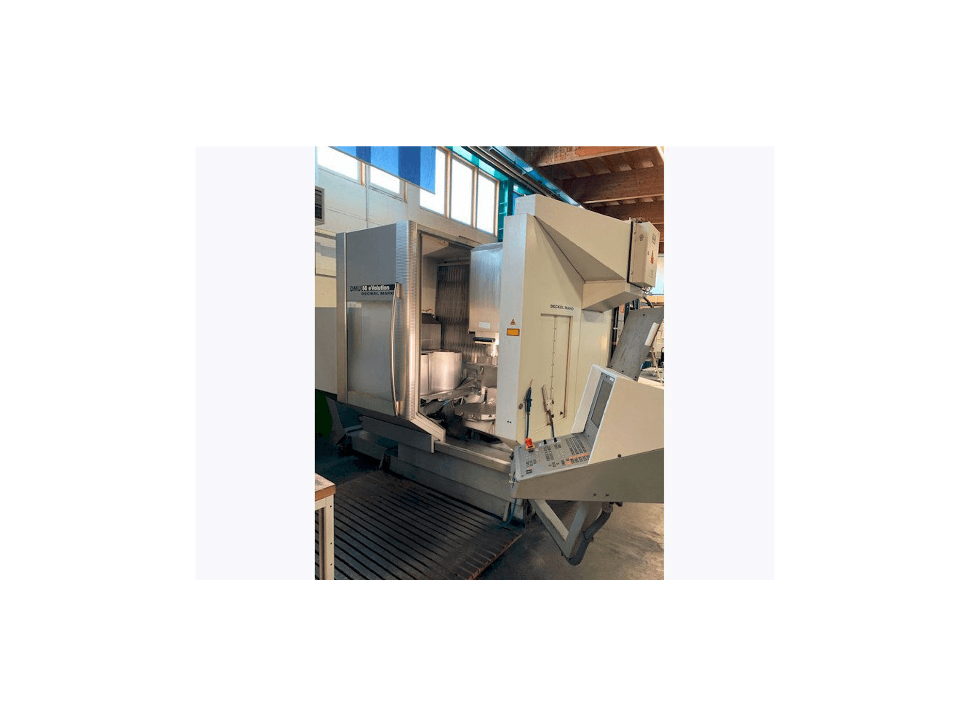 Mašīnas DECKEL MAHO DMU 50 eVolution pretskats