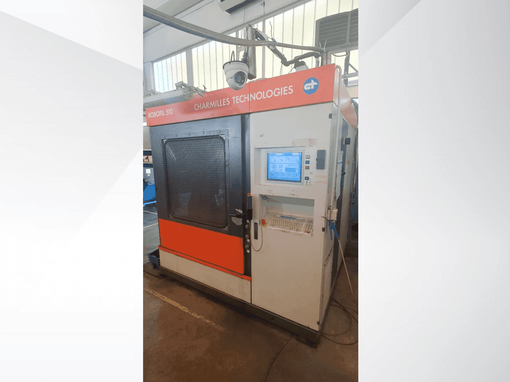 Mašīnas CHARMILLES Robofil 510 pretskats