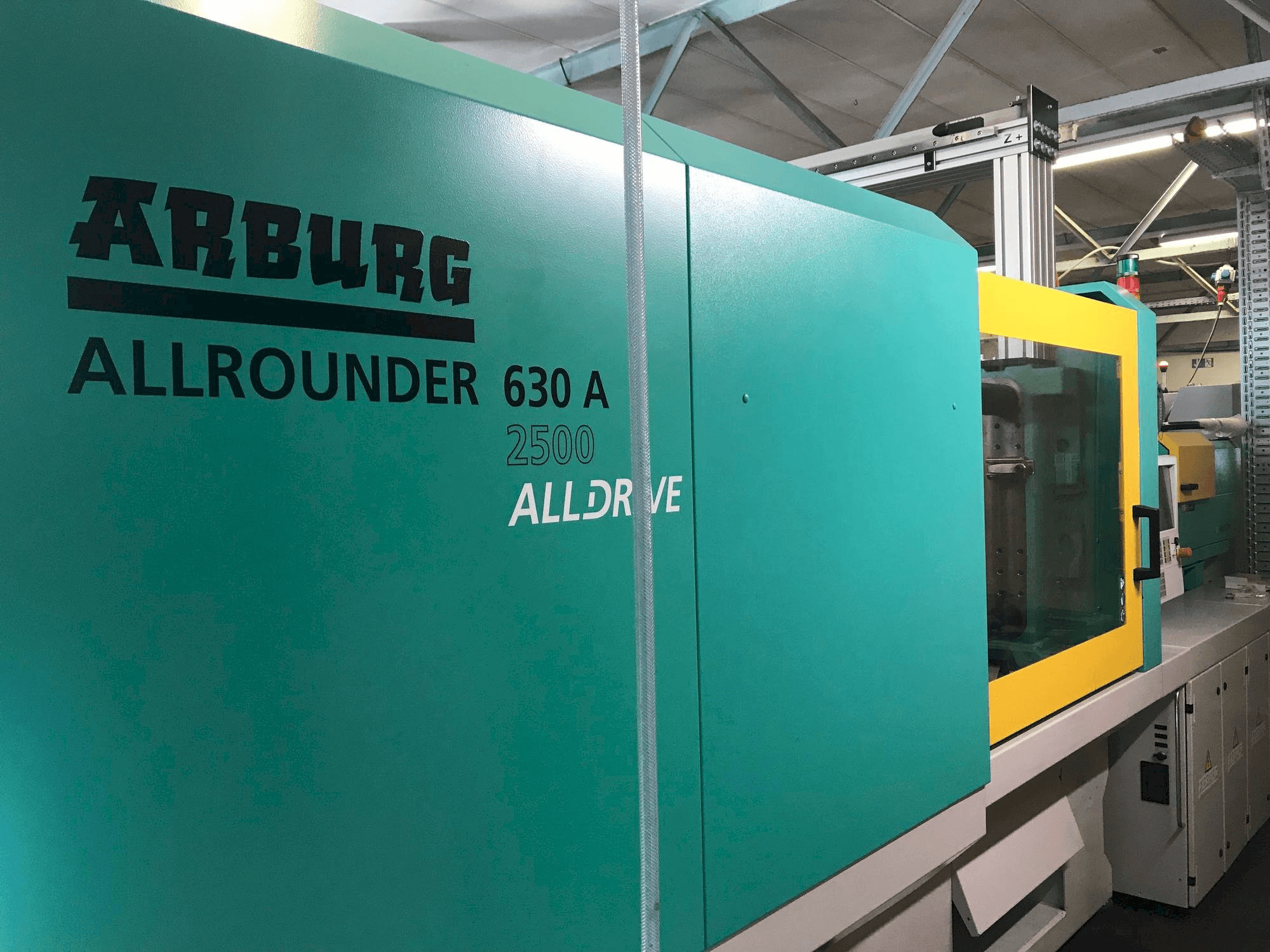 Mašīnas Arburg Allrounder 630 A 2500-800 pretskats