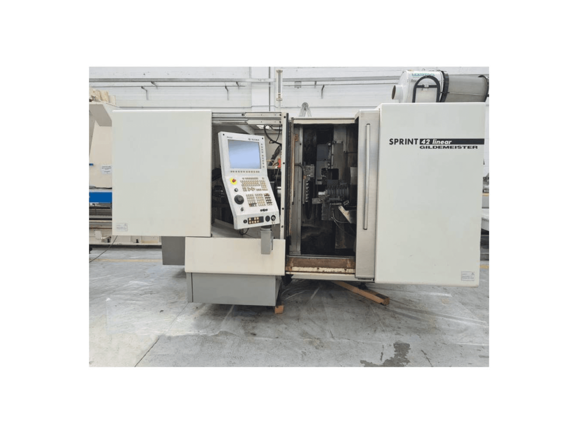 Mašīnas Gildemeister Sprint 42 linear pretskats