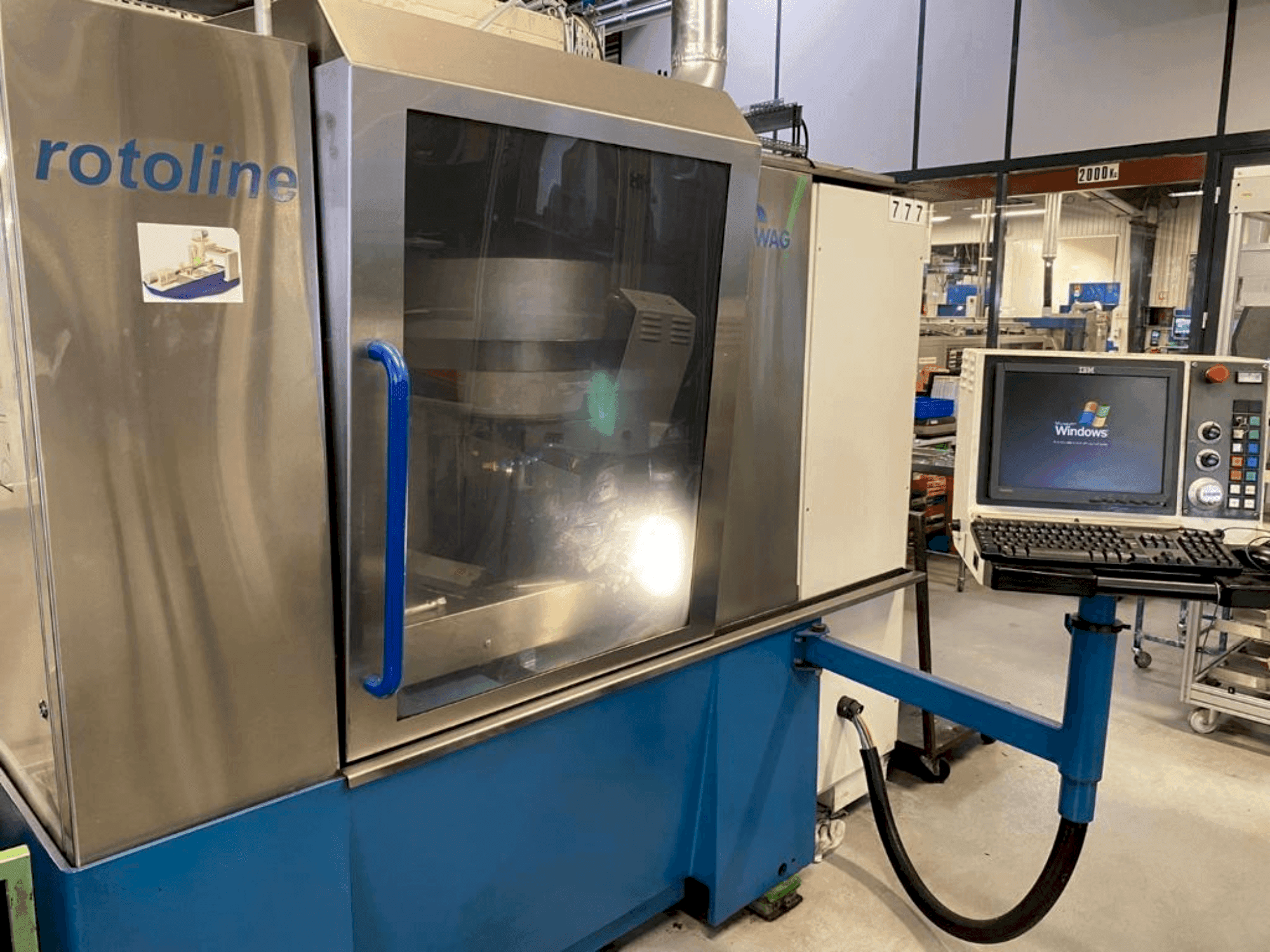 Mašīnas EWAG ROTOLINE 6X pretskats