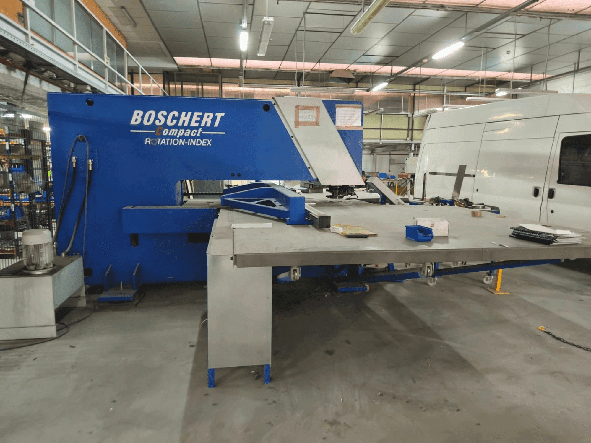 Mašīnas BOSCHERT Compact 1250 Rota pretskats