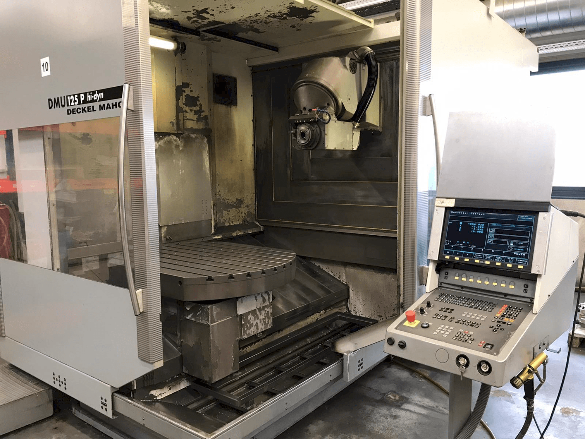 Mašīnas DECKEL MAHO DMU 125 P Hi-dyn pretskats