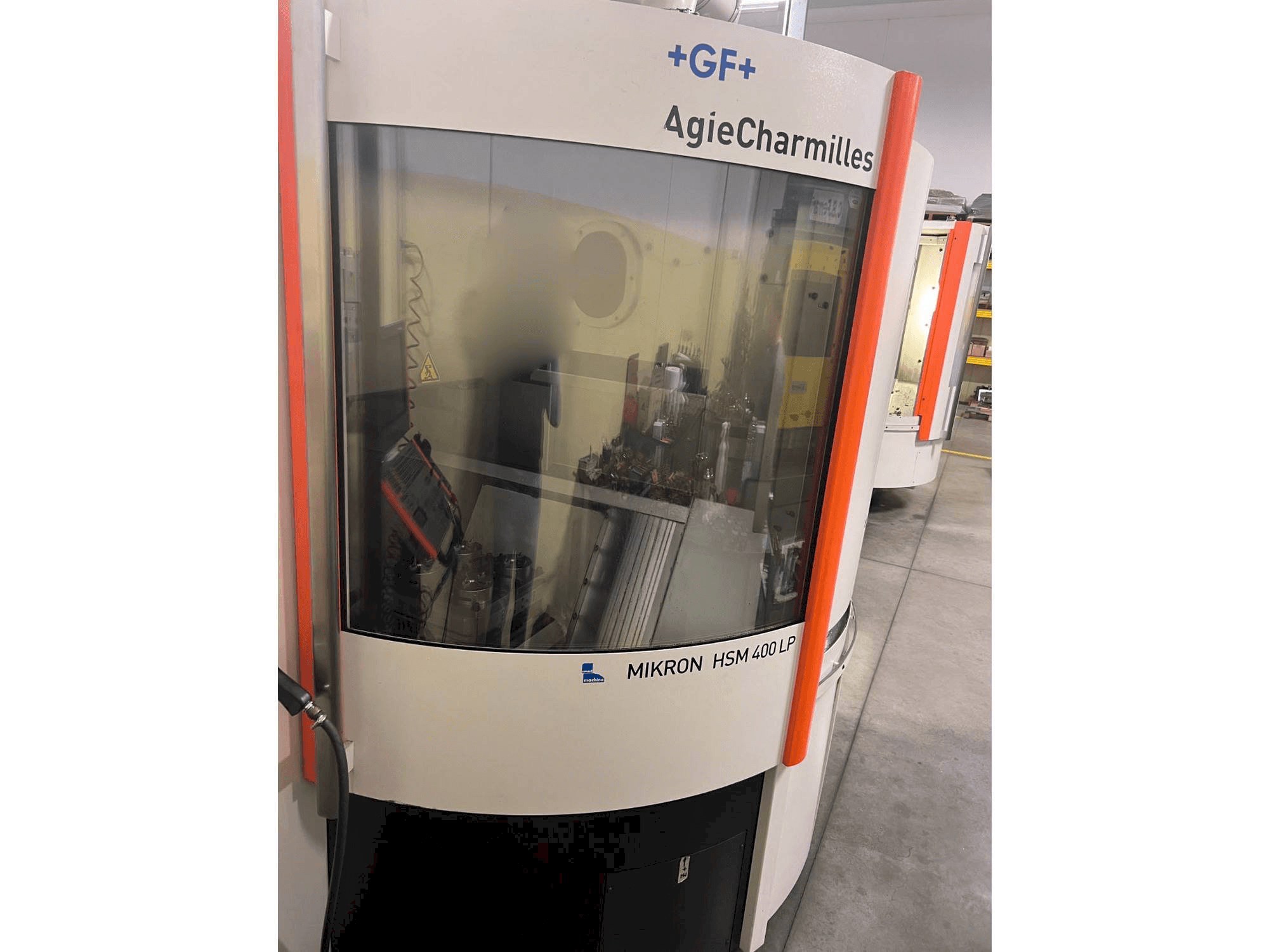 Mašīnas AgieCharmilles MIKRON HSM 400 LP pretskats